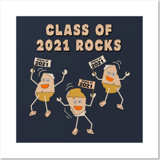 Class of 2021 Rocks Light Posters and Art